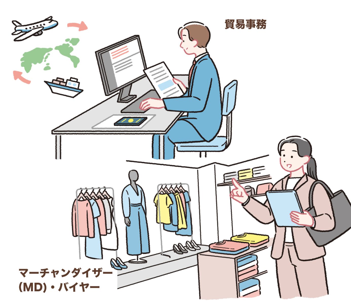 海外貿易・物流・サプライチェーン関連の仕事