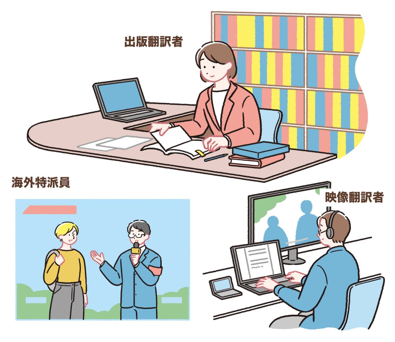 メディア・出版業界の仕事