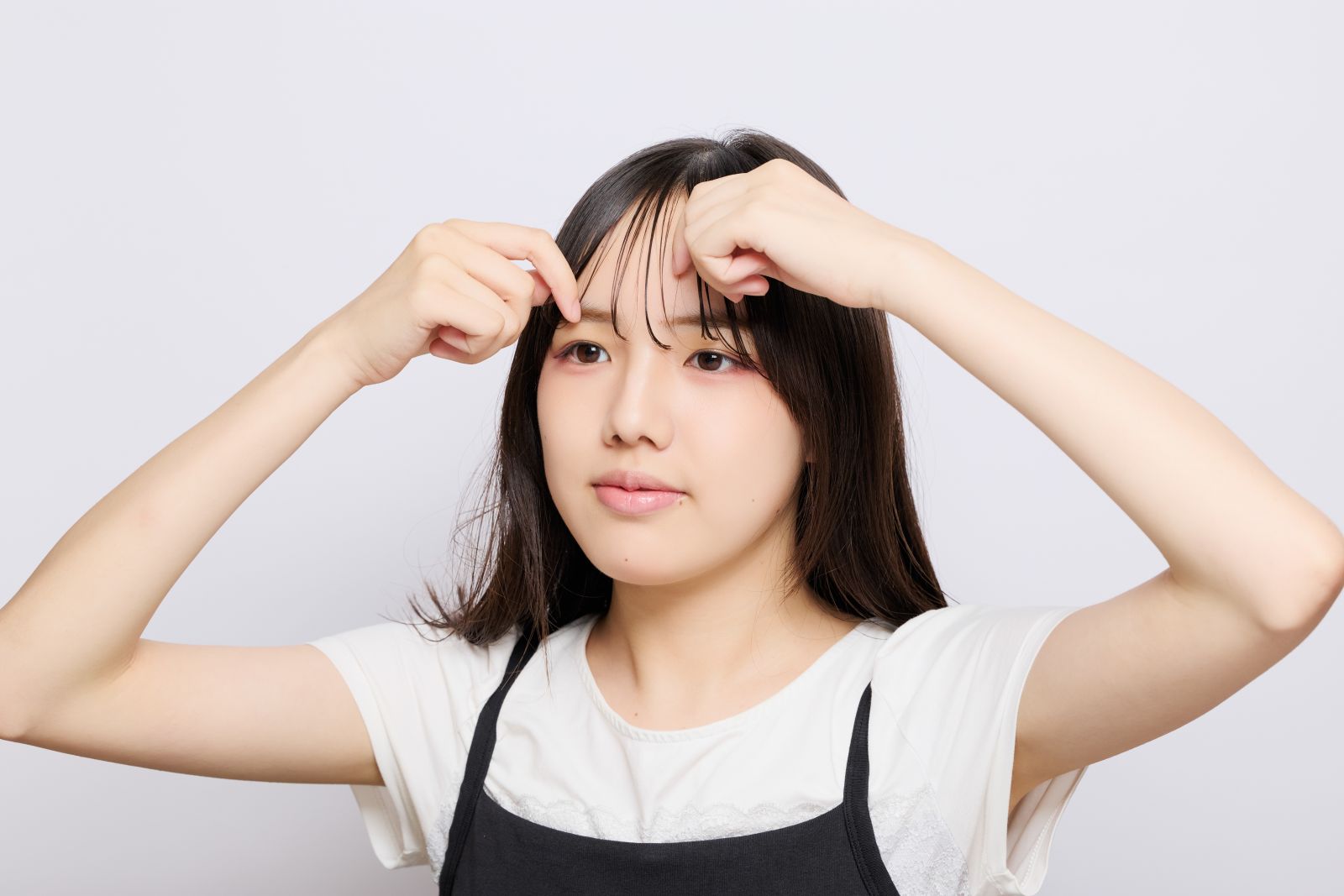 特にスタイリングが重要な、JKに人気の前髪の作り方