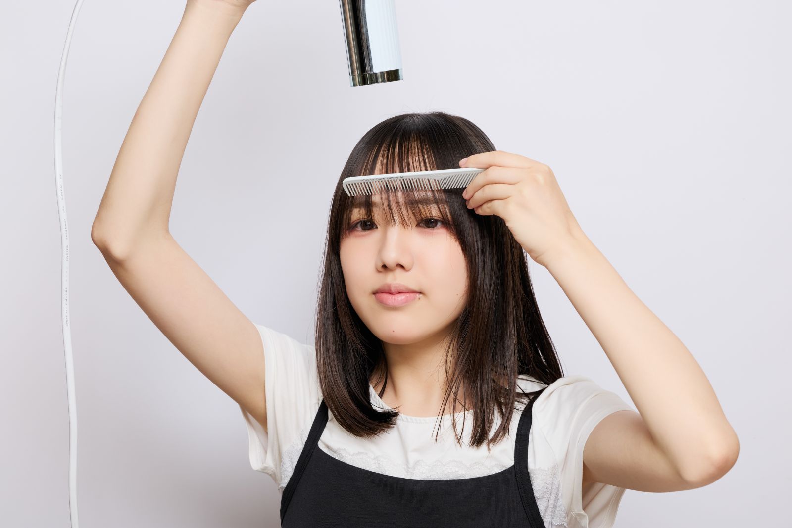 理想の前髪をキープするコツ【乾かし方&専用スタイリング剤】